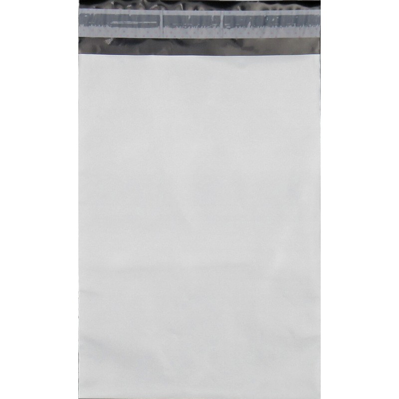 lot de 10 Enveloppes Plastique d'expédition 230 x 320 + 45 mm enveloppe  Haute Résistance 60 microns blanches opaques indéchirable pour Envoi de  Colis : : Fournitures de bureau