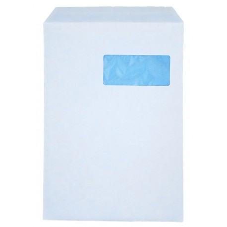 Enveloppe autoadhésive C4 229x324 avec fenêtre 50x100 mm