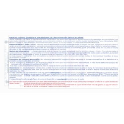 Recommandés avec accusé de réception Verso