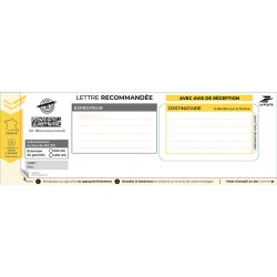 Nouveaux recommandés avec accusé de réception