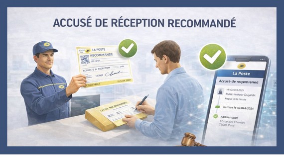Accusé de réception recommandé