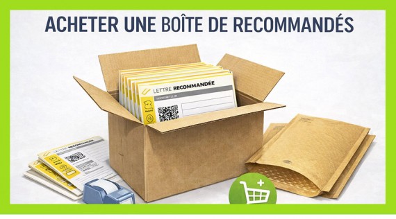Acheter une boîte de recommandés