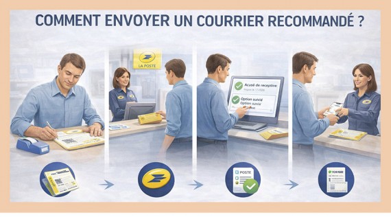 Comment envoyer un courrier recommandé ?