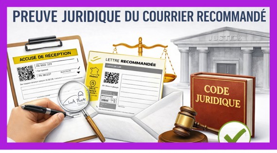 Preuve juridique du recommandé