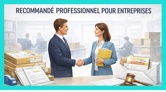 Recommandé professionnel pour entreprises