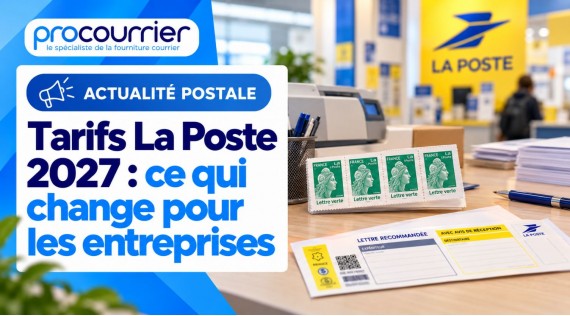 Tarifs La Poste 2027 : ce qui change pour les entreprises