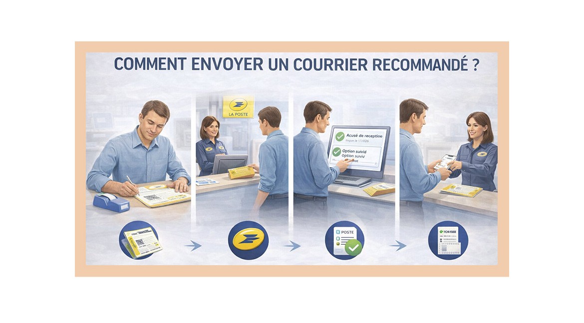 Comment envoyer un courrier recommandé ?