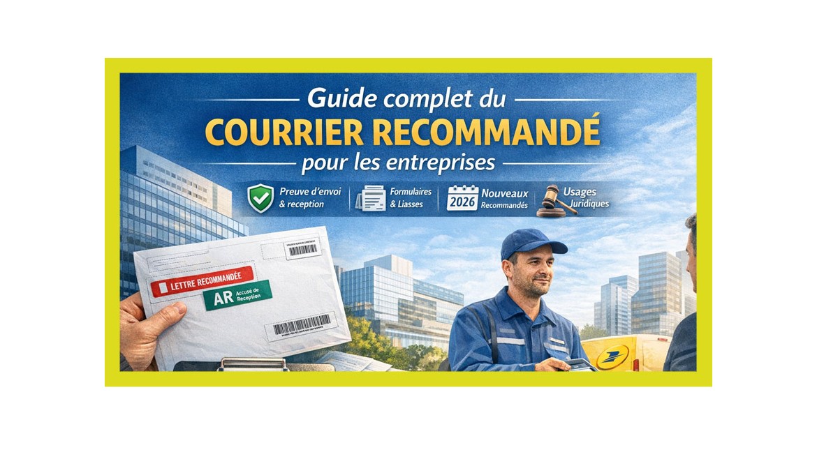 Guide complet du courrier recommandé pour les entreprises