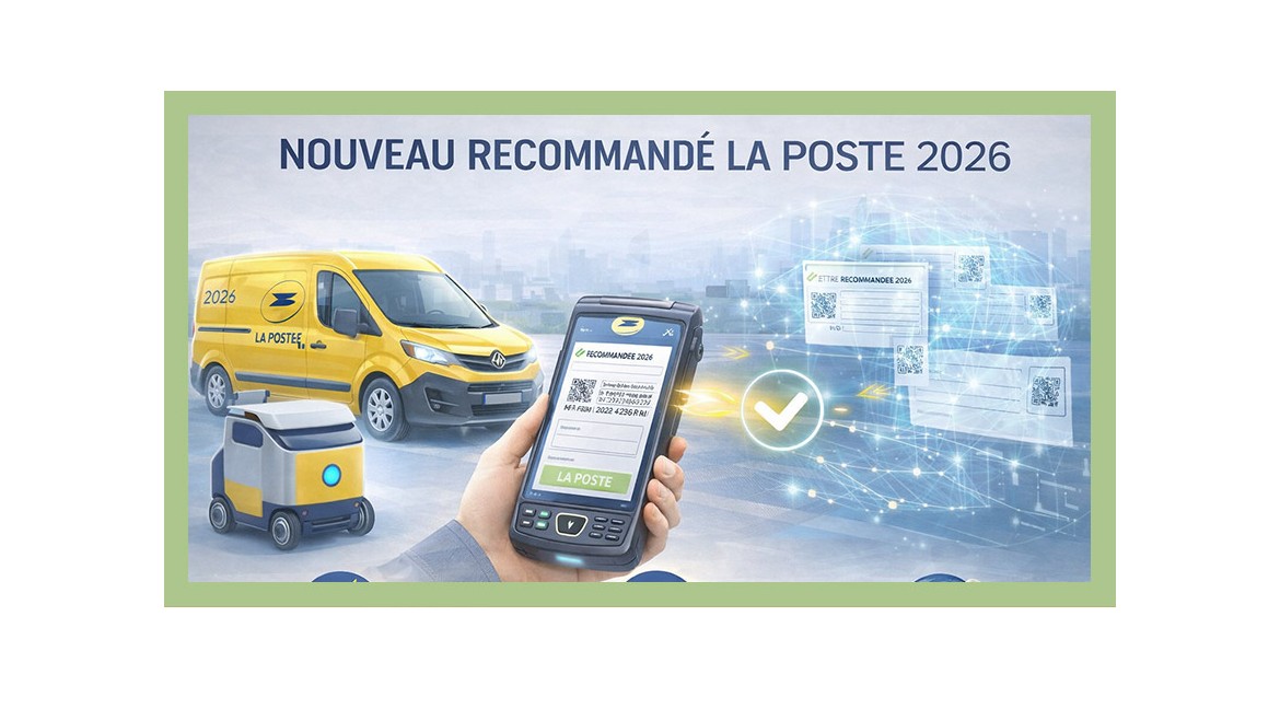 Nouveau recommandé La Poste 2026
