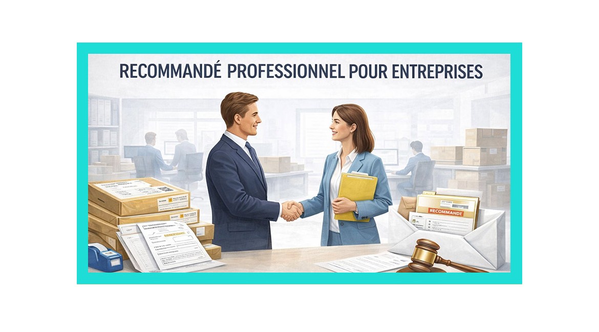 Recommandé professionnel pour entreprises