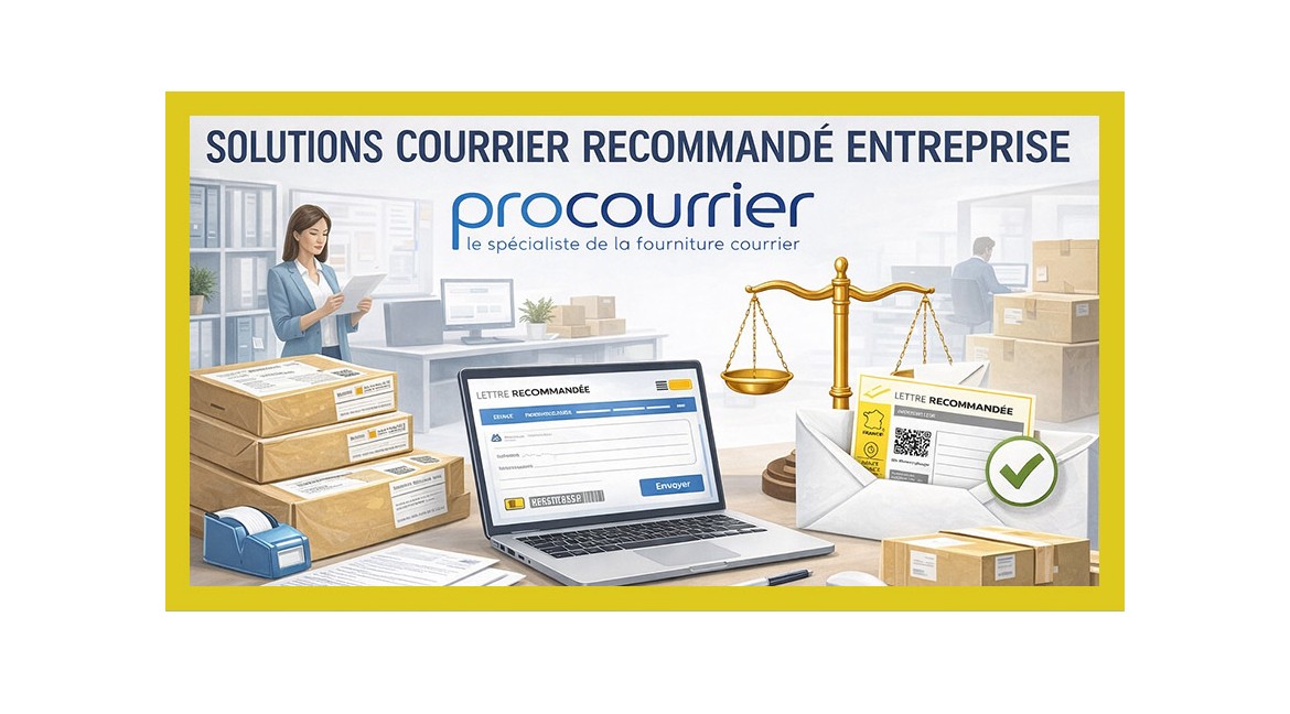 Solutions courrier recommandé entreprise